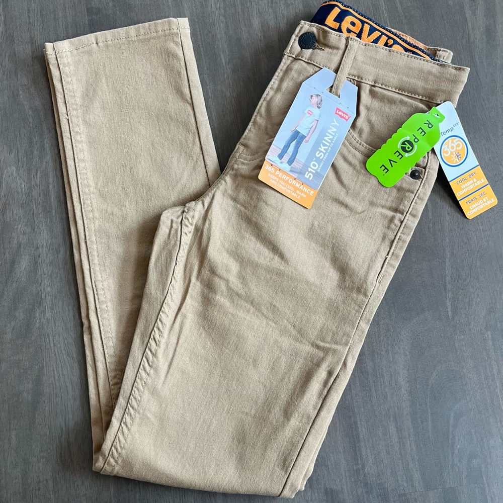 Levi's Tan 510 Skinny Stretch Jeans